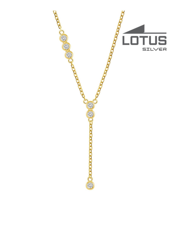LOTUS SILVER NECKLACE 